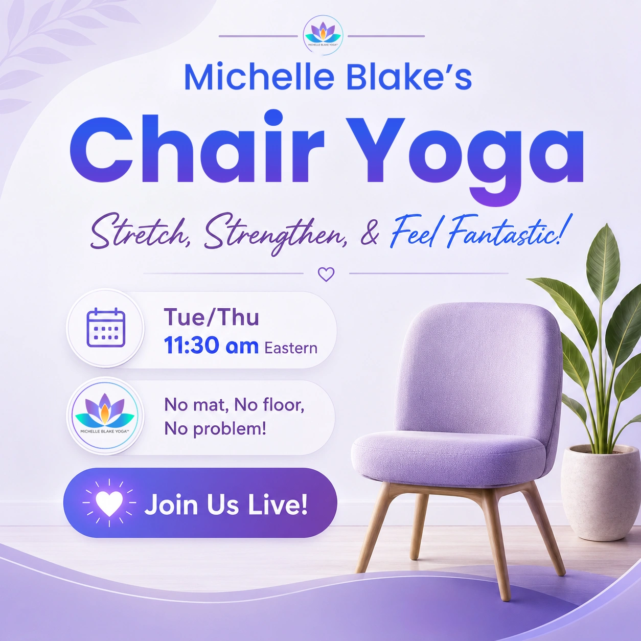 Chair Yoga with Michelle Blake